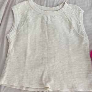 Universal Thread Cream Textured Top